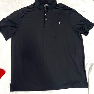 Polo by Ralph Lauren Men's Classic Black Polo Shirt